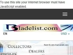 Sites similar to bladelist.com
