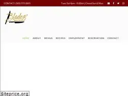 Sites similar to bladesbistro.com