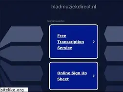 Sites similar to bladmuziekdirect.nl