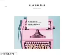 Sites similar to blahblahblahh.com