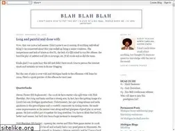 Sites similar to blahmetodeath.blogspot.com