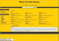 Sites similar to blahoo.info