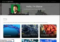 Sites similar to blainegarrett.com