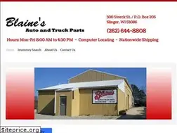 Sites similar to blainesautoparts.com