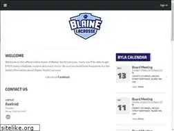 Sites similar to blaineyouthlacrosse.com