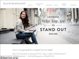 Sites similar to blairbadenhop.com