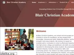 Sites similar to blairchristianacademy.org