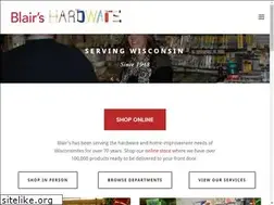 Sites similar to blairhardware.com