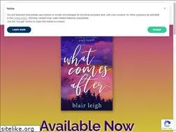 Sites similar to blairleighauthor.com