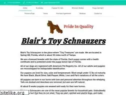 Sites similar to blairstoyschnauzers.com
