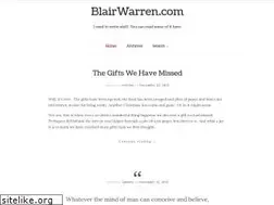 Sites similar to blairwarren.com