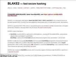 Sites similar to blake2.net
