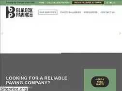 Sites similar to blalock-paving.com
