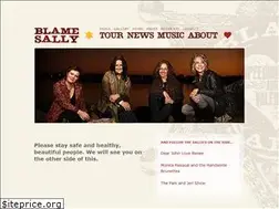 Sites similar to blamesally.com