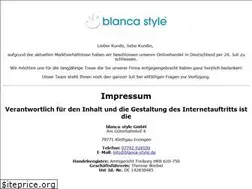 Sites similar to blanca-style.de