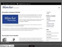 Sites similar to blancharprocurador.com