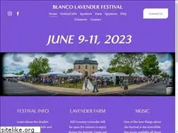 Sites similar to blancolavenderfest.com