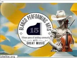 Sites similar to blancoperformingarts.com