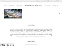 Sites similar to blancosparaeventos.com