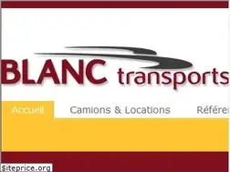 Sites similar to blanctransports.ch