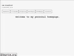 Sites similar to blandford.io