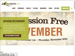 Sites similar to blandfordnaturecenter.org