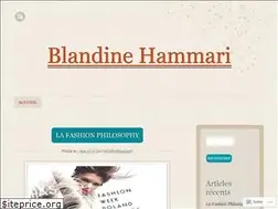 Sites similar to blandinehammari.wordpress.com
