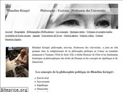 Sites similar to blandinekriegel.com