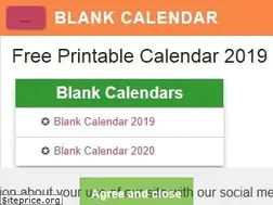 Sites similar to blank-calendar.com