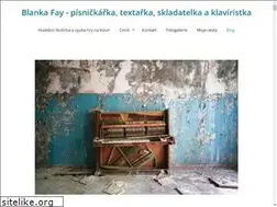 Sites similar to blankafay.cz