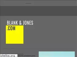 Sites similar to blankandjones.info