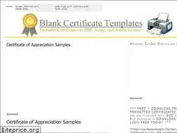 Sites similar to blankcertificates.net