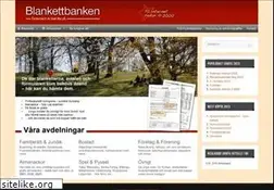 Sites similar to blankettbanken.se