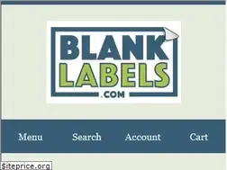 Sites similar to blanklabels.com
