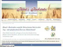 Sites similar to blanks-backstube.de