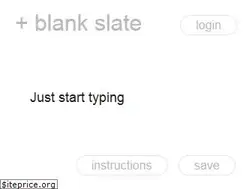 Sites similar to blankslate.io