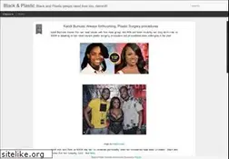 Sites similar to blaqueplastique.blogspot.com