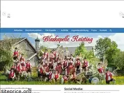 Sites similar to blaskapelle-raisting.de