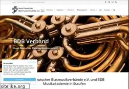 Sites similar to blasmusikverbaende.de