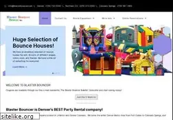 Sites similar to blasterbouncer.com