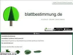 Sites similar to blattbestimmung.de