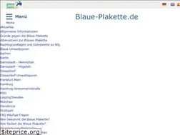 Sites similar to blaue-plakette.de