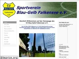 Sites similar to blaugelbfalkensee.de