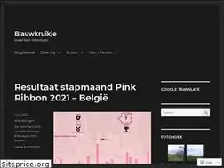 Sites similar to blauwkruikje2.wordpress.com