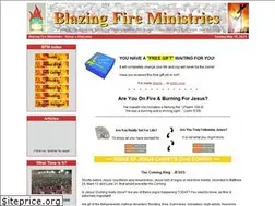 Sites similar to blazingfireministries.org