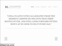 Sites similar to blcalligraphy.com