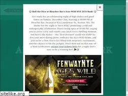 Sites similar to bleacherbarboston.com