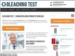 Sites similar to bleaching-test.com