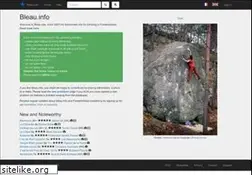 Sites similar to bleau.info