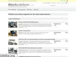 Sites similar to blechzulieferer.com